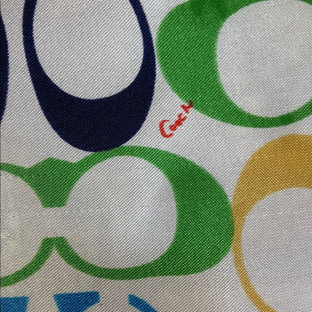 Colorful Patterned Women's Scarf - Picture 2 of 8